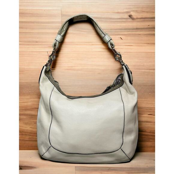 Coach 16803 Kristin Spectator Leather Hobo Bag - Picture 2 of 13